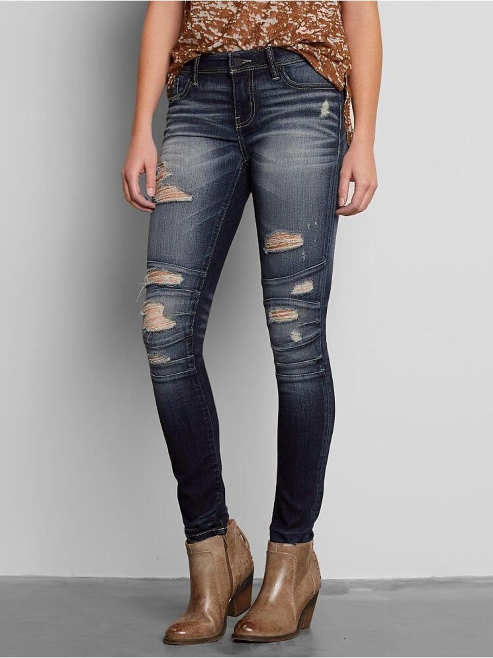 Buckle Black Fit No. 53 Ankle Skinny Stretch Jean 27x30